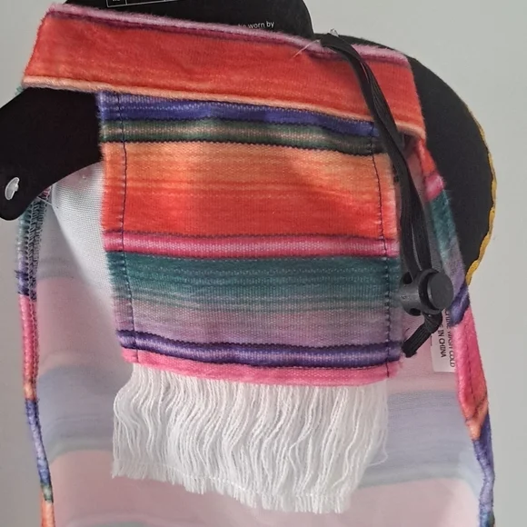 Halloween Pet costume hat with pancho size small - Picture 4 of 7